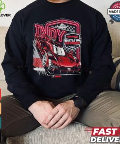 Indy 2024 Battle on the Bricks Ghost Car T Shirt
