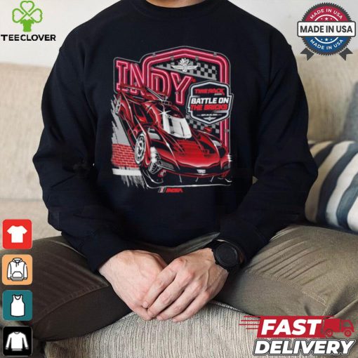 Indy 2024 Battle on the Bricks Ghost Car T Shirt