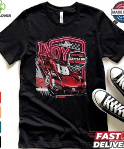 Indy 2024 Battle on the Bricks Ghost Car T Shirt