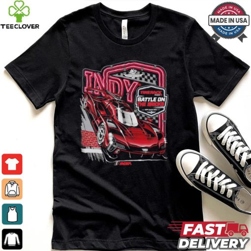 Indy 2024 Battle on the Bricks Ghost Car T Shirt