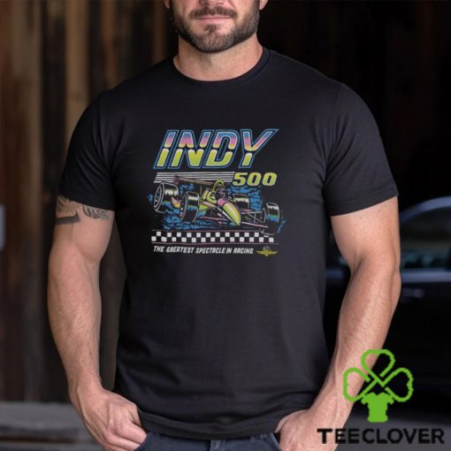 Indy 500 The Greatest Spectacle In Racing Neon Shirt