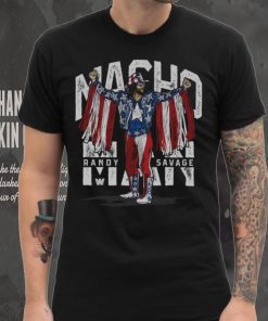 Infant 500 Level Black Macho Man Randy Savage Stars & Stripes Shirt