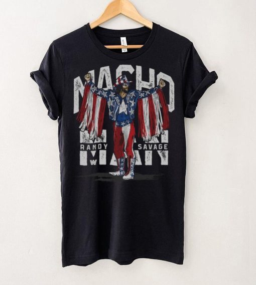 Infant 500 Level Black Macho Man Randy Savage Stars & Stripes Shirt