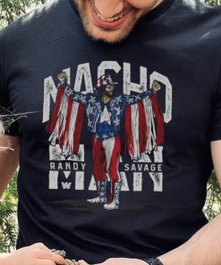 Infant 500 Level Black Macho Man Randy Savage Stars & Stripes Shirt