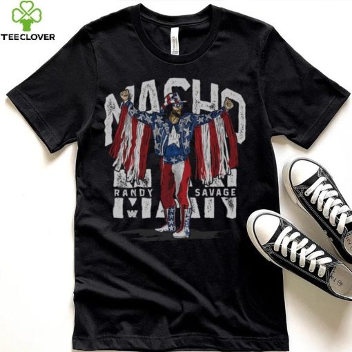 Infant 500 Level Black Macho Man Randy Savage Stars & Stripes Shirt