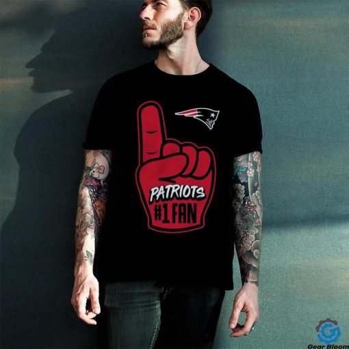 Infant Navy New England Patriots Hand Off T Shirt