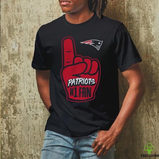 Infant Navy New England Patriots Hand Off T Shirt