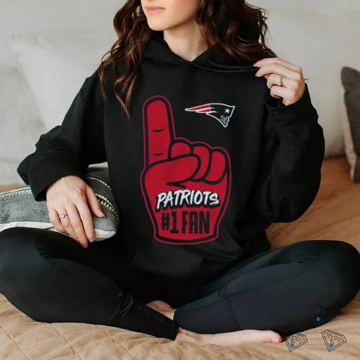 Infant Navy New England Patriots Hand Off T Shirt
