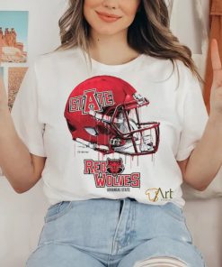 Infant White Arkansas State Red Wolves Dripping Helmet T Shirt