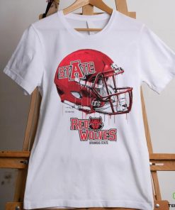 Infant White Arkansas State Red Wolves Dripping Helmet T Shirt