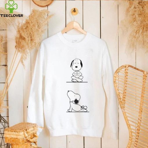 Inhale exhale snoopy shirt
