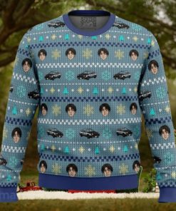 Initial D Takumi Fujiwara Ugly Sweater Christmas Style Gift For Men And Women