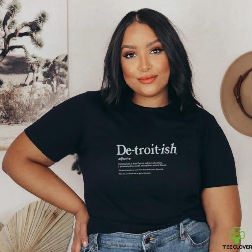 Ink Detroit   Detroitish Defined Tri Blend T Shirt