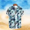 NCAA Oregon Ducks Hawaiian Shirt Palm Trees And Mountains Gift For Beach Trip