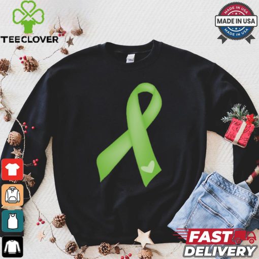 Inktastic Lime Green Awareness Ribbon Youth T Shirt