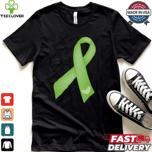 Inktastic Lime Green Awareness Ribbon Youth T Shirt