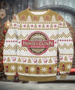 Innis Gunn Rum Cask Oak Aged Beer Chritsmas Ugly Sweater For Woman