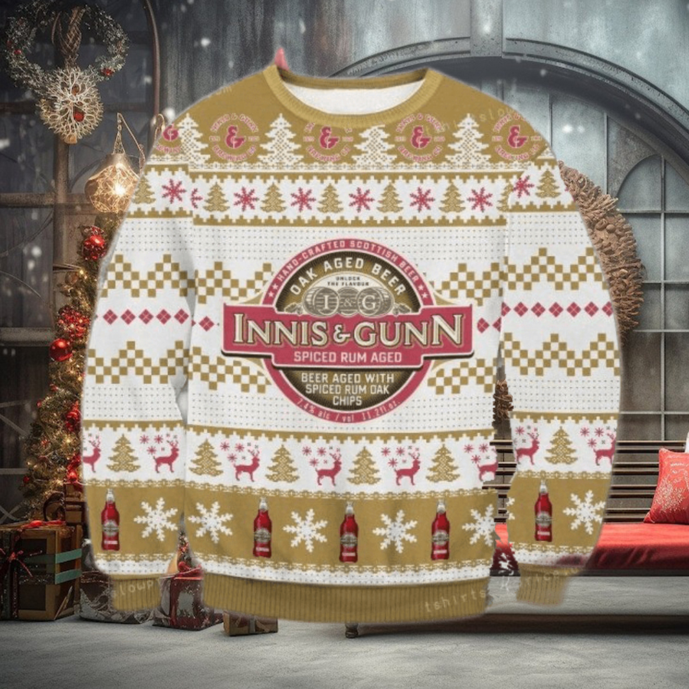 Innis Gunn Rum Cask Oak Aged Beer Chritsmas Ugly Sweater For Woman Innis Gunn Rum Cask Oak Aged Beer Chritsmas Ugly Sweater For Woman