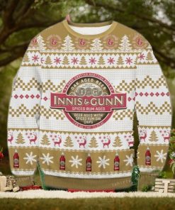 Innis Gunn Rum Cask Oak Aged Beer Chritsmas Ugly Sweater For Woman