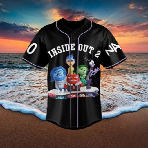 Inside Out 2 Custom Baseaball Jersey