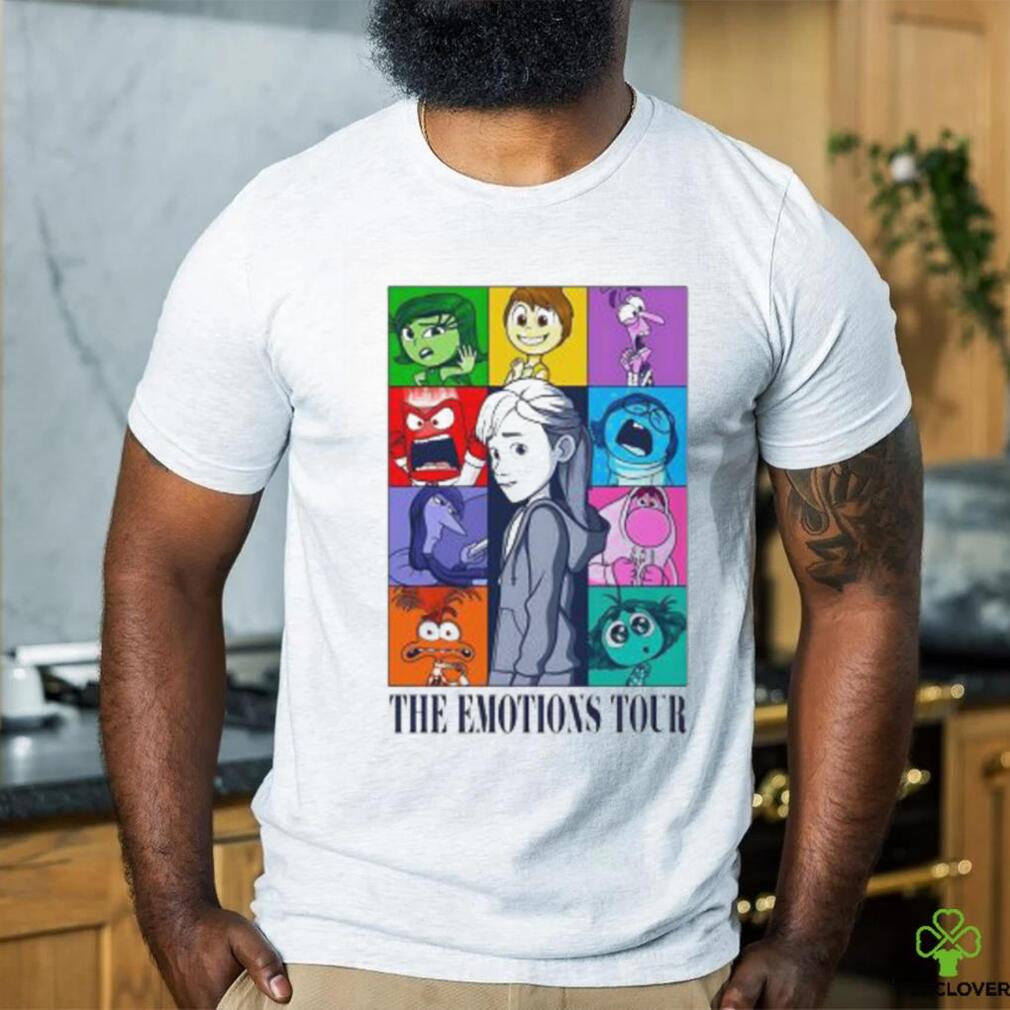Inside Out The Eras Tour The Emotions Tour cartoon shirt Inside Out The Eras Tour The Emotions Tour cartoon shirt