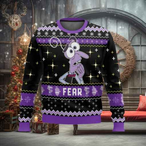 Inside Out – Fear – Ugly Christmas Sweater