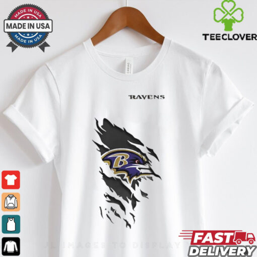 Inside me Baltimore Ravens scratches 2024 shirt