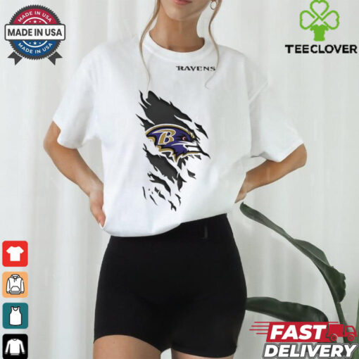 Inside me Baltimore Ravens scratches 2024 shirt