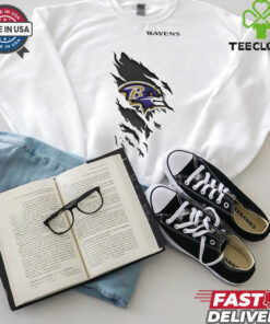 Inside me Baltimore Ravens scratches 2024 shirt