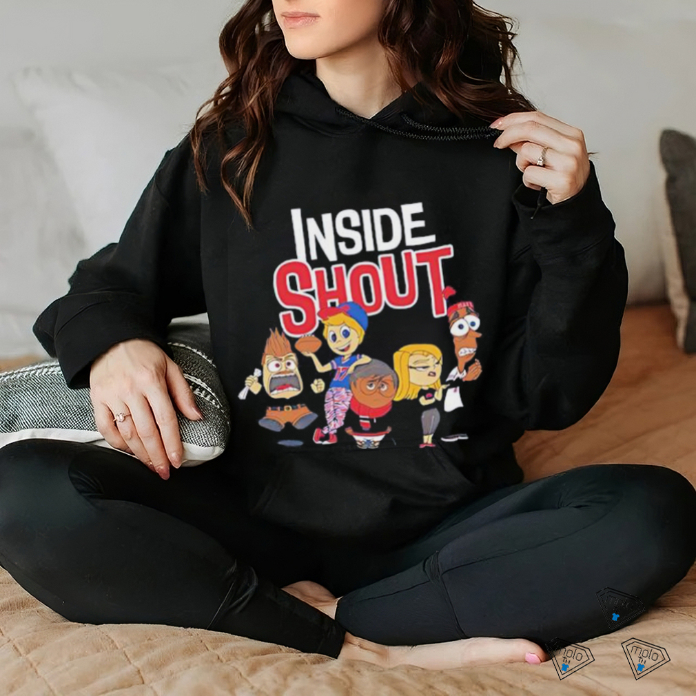 Inside shout Buffalo Bills cartoon shirt Inside shout Buffalo Bills cartoon shirt