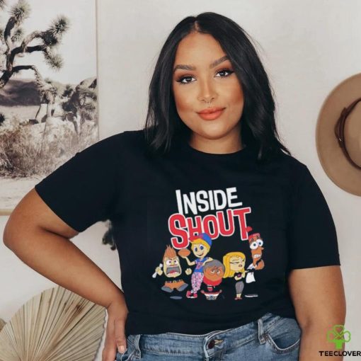 Inside shout Buffalo Bills cartoon shirt
