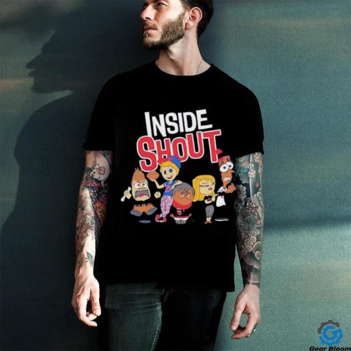 Inside shout Buffalo Bills cartoon shirt