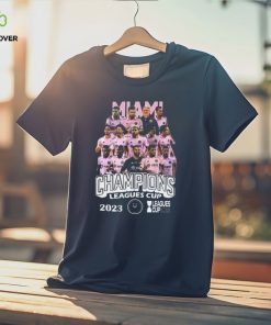 Inter Miami Champions Leagues Cup 2023 T Shirt