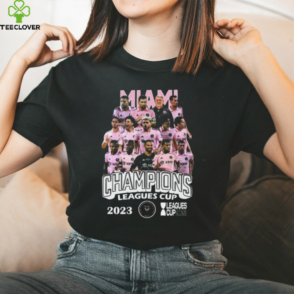 Inter Miami Champions Leagues Cup 2023 T Shirt Inter Miami Champions Leagues Cup 2023 T Shirt