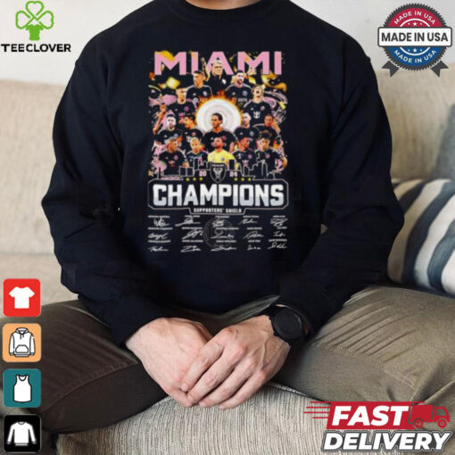 Inter Miami FC 2024 Champions Supporters’ Shield signature shirt