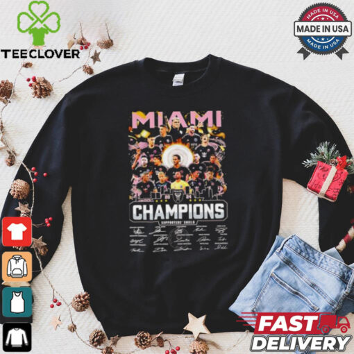 Inter Miami FC 2024 Champions Supporters’ Shield signature shirt