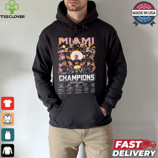 Inter Miami FC 2024 Champions Supporters’ Shield signature shirt