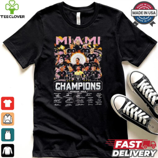 Inter Miami FC 2024 Champions Supporters’ Shield signature shirt