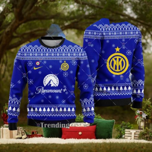 Inter Milan 2023 24 Ugly Christmas Sweater