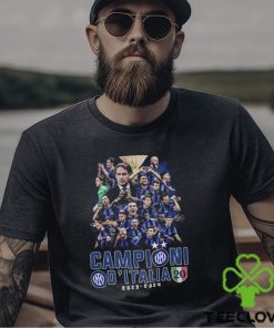 Inter Milan Campioni Ditalia 2023 2024 T Shirt