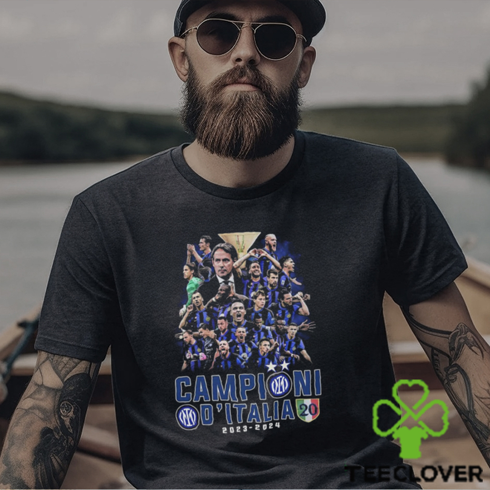 Inter Milan Campioni Ditalia 2023 2024 T Shirt Inter Milan Campioni Ditalia 2023 2024 T Shirt