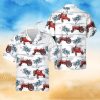 Cincinnati Bengals Baby Yoda Short Sleeve Button Up Tropical Hawaiian Shirt