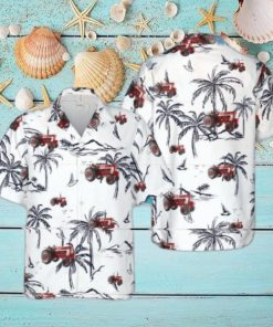 International Farmall 1066 Turbo Wide Front Tractor Hawaiian Shirt