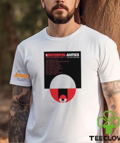 Interpol Antics 20th Anniversary Tour At EU UK And IRE On 2024 Unisex T Shirt