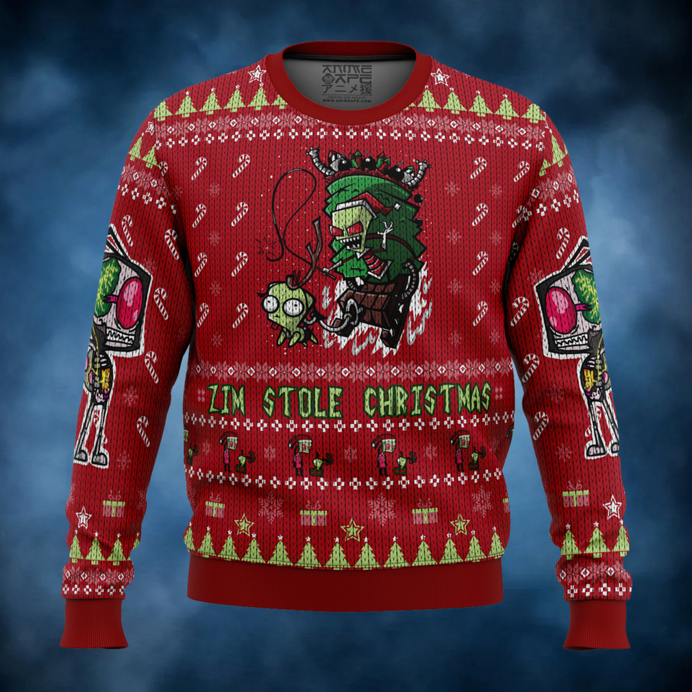 Invader Zim Doom Doom Doom Ugly Christmas Sweater - Teeclover