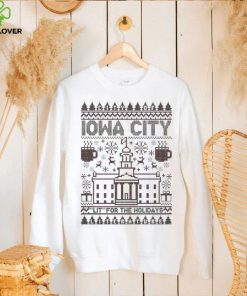 Iowa City Lit For The Holidays Ugly Sweatshirt