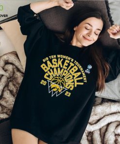 Iowa Hawkeyes 2023 Big Ten Women’s Basketball Conference Tournament Champions hoodie, sweater, longsleeve, shirt v-neck, t-shirt