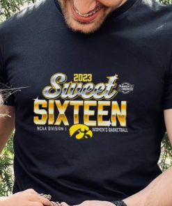 Iowa Hawkeyes 2023 NCAA Division I Womens Basketball Tournament March Madness Sweet 16 Shirt