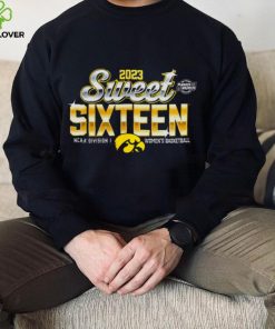 Iowa Hawkeyes 2023 NCAA Division I Womens Basketball Tournament March Madness Sweet 16 Shirt 2 Iowa Hawkeyes 2023 NCAA Division I Womens Basketball Tournament March Madness Sweet 16 Shirt
