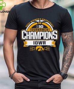 Iowa Hawkeyes 2024 women’s basketball big ten tournament champions shirt